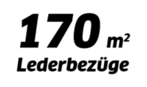 SOB - Traverso 170 Quadratmeter Lederbezüge 170 Quadratmeter Lederbezüge